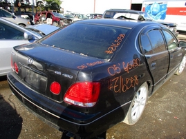 2005 LEXUS GS430 BLACK 4.3L AT Z16558
